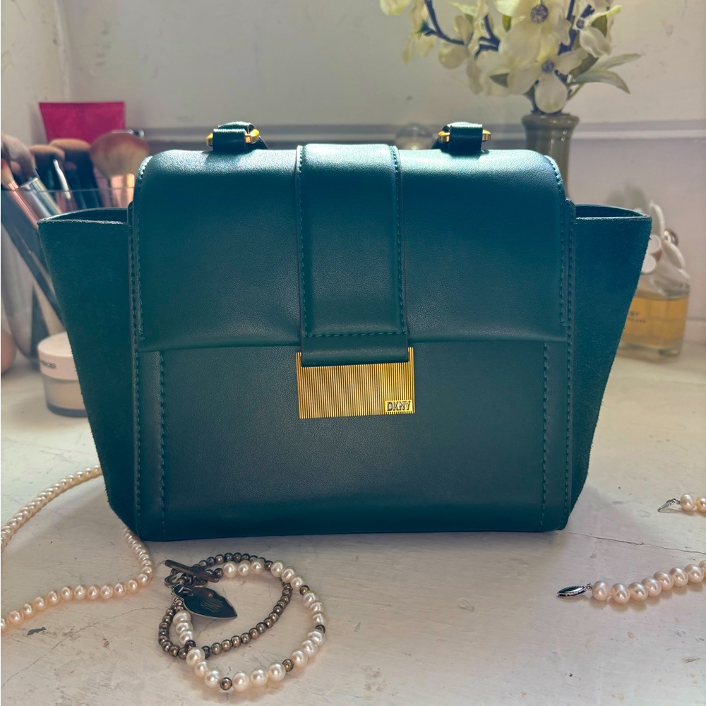 DKNY Brynn Small Leather Satchel